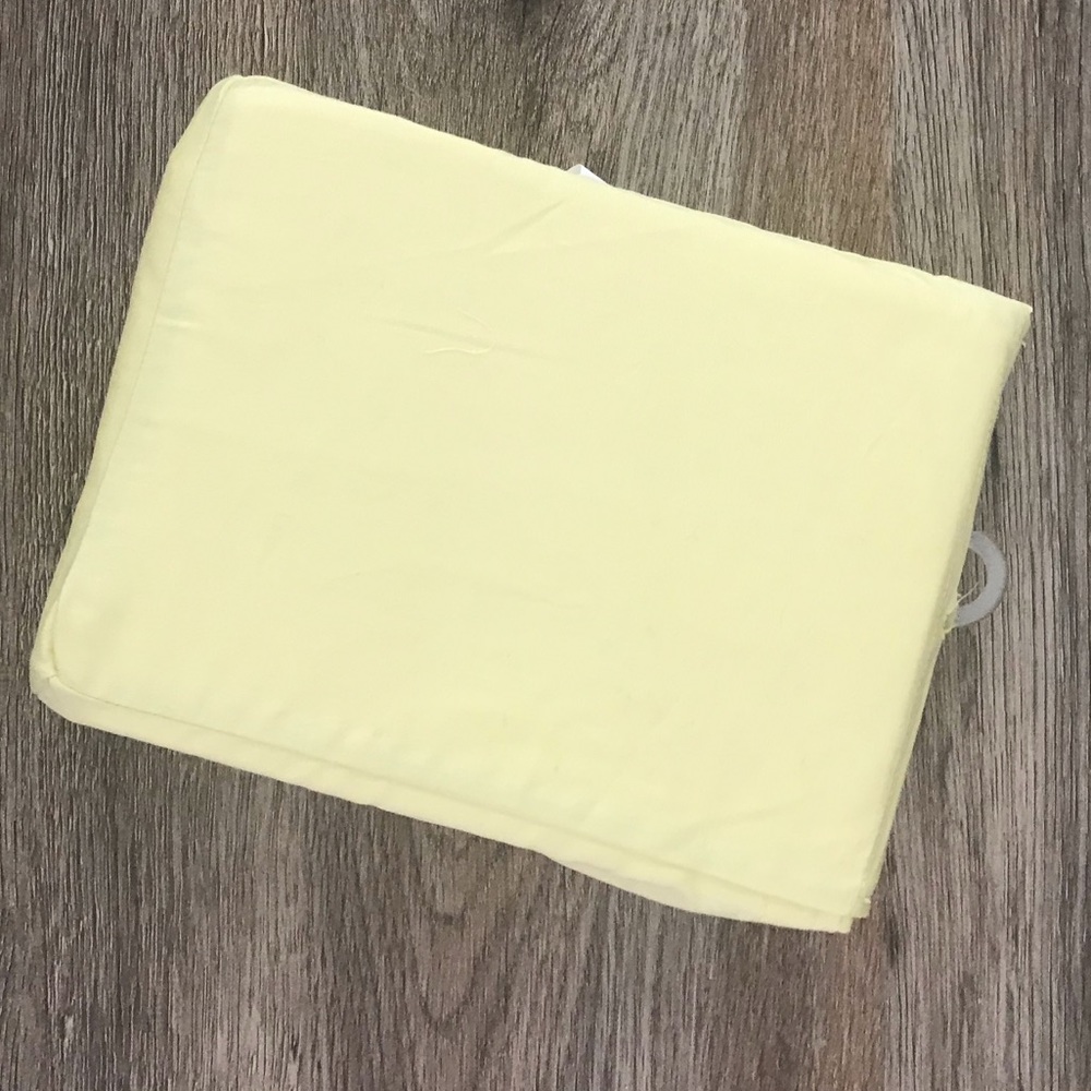 Target Yellow Fitted Crib Sheet